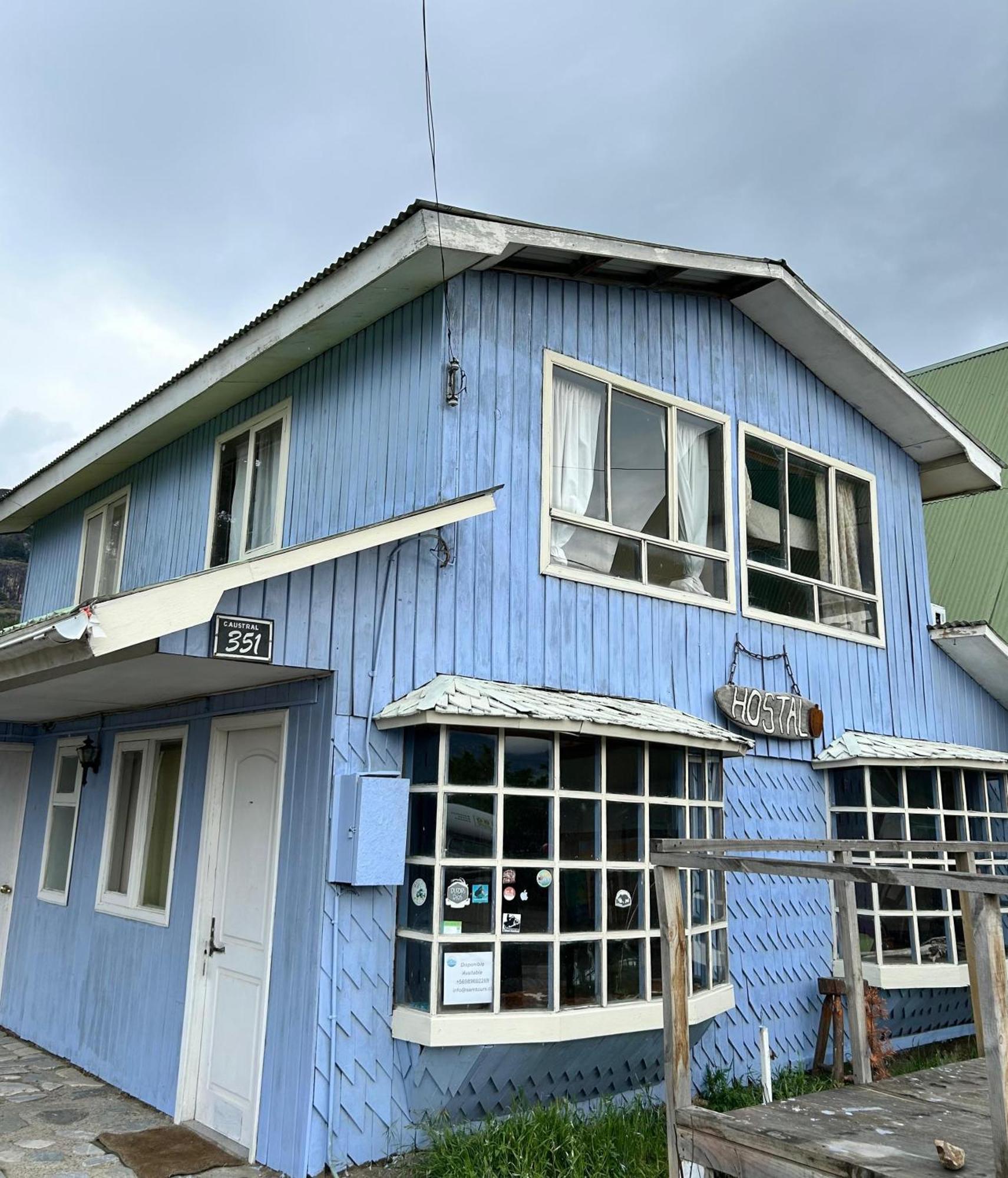 Hostal Las Parvas Puerto Tranquilo Exterior foto